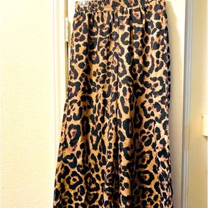 SHEIN LEOPARD PANTS